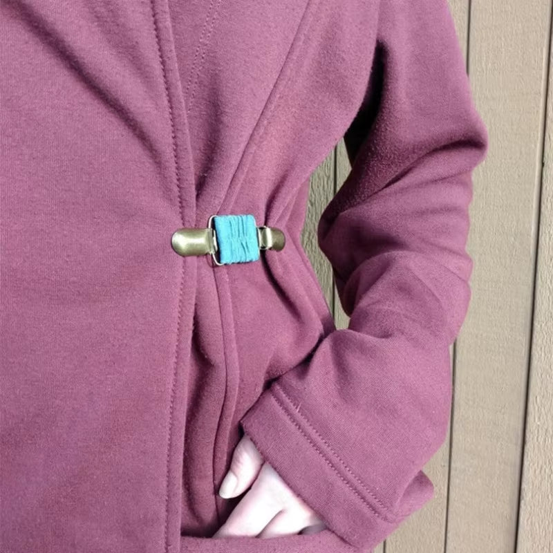 New Sweater Clip Fashion Elastic Waist Clip Ladies Anti-Light Buckle Elastic Shawl Clip Brooch H1456